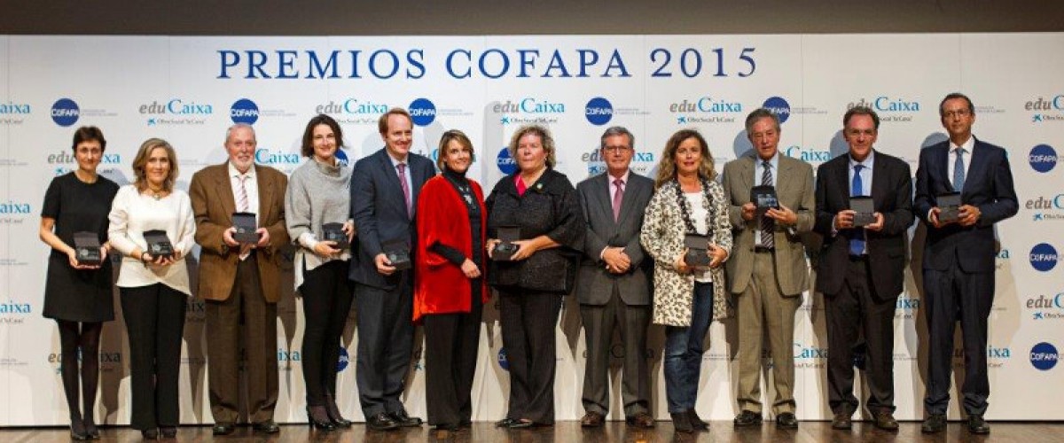 El colegio ASBIBE galardonado a nivel estatal con el Premio COFAPA 2015